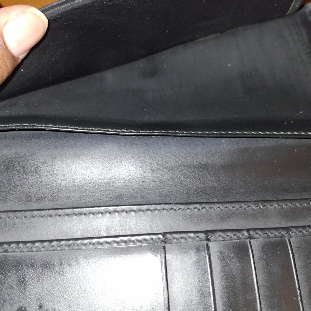 Gucci Calfskin Leather Long Tri-Fold Wallet With Unbranded Dust Bag GUC - Picture 11 of 16